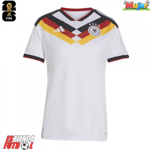 Alemania Primera Equipación Mujer Mundial 2026 Manga Corta